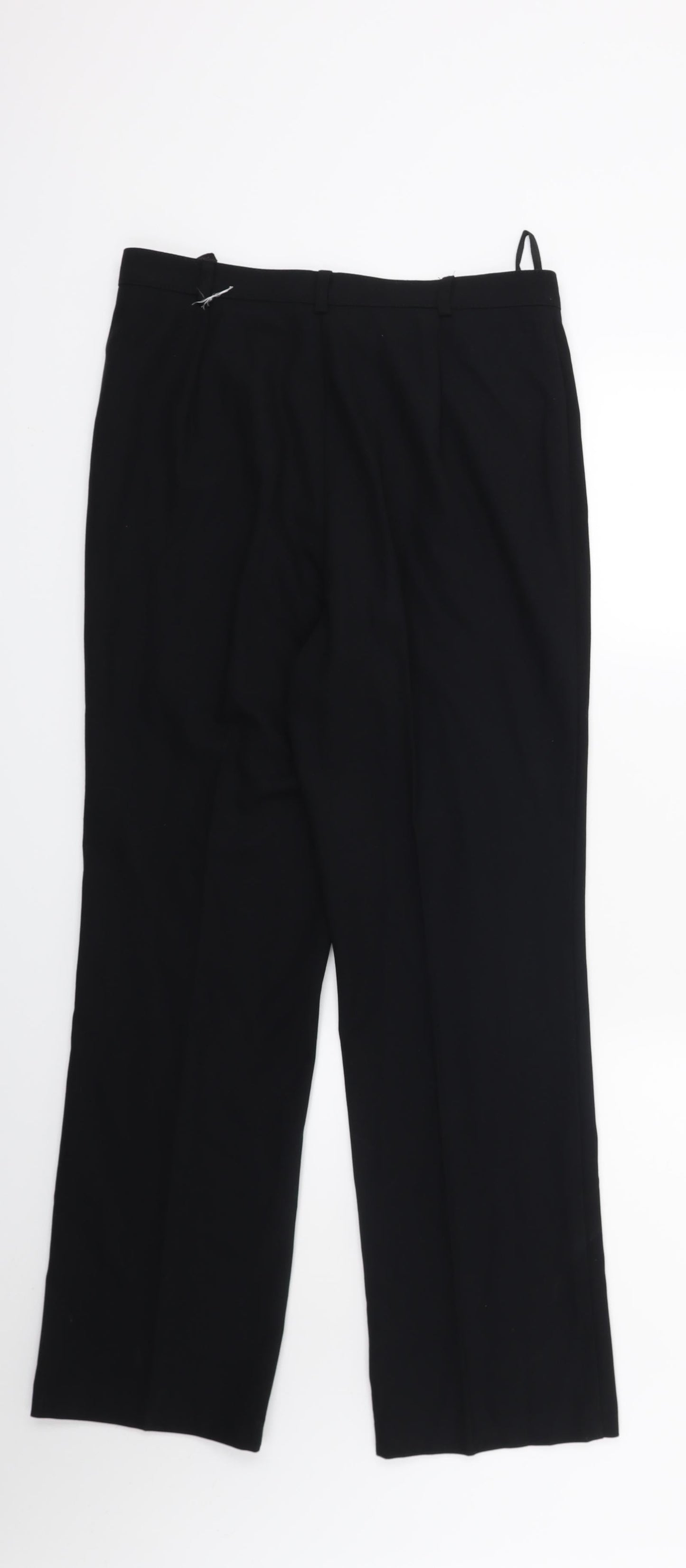 Marks and Spencer Womens Black   Trousers  Size 12 L27 in