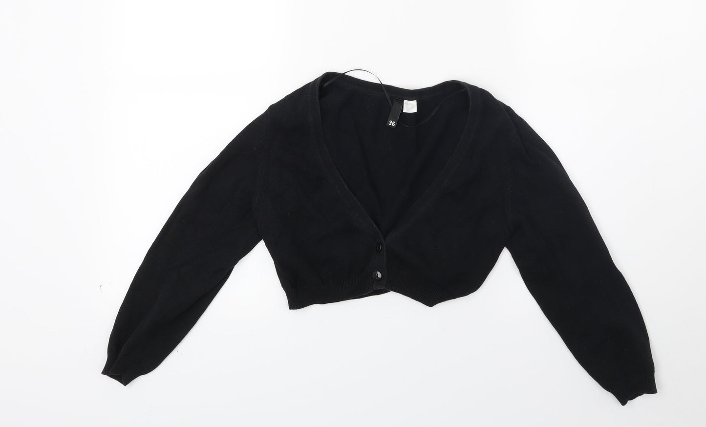 Divided Womens Black   Cardigan Jumper Size 8