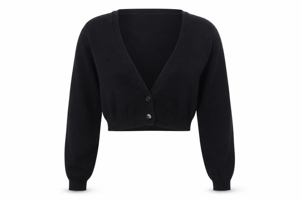 Divided Womens Black   Cardigan Jumper Size 8