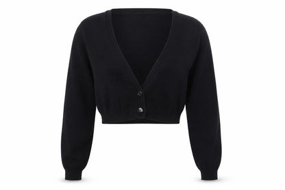 Divided Womens Black   Cardigan Jumper Size 8