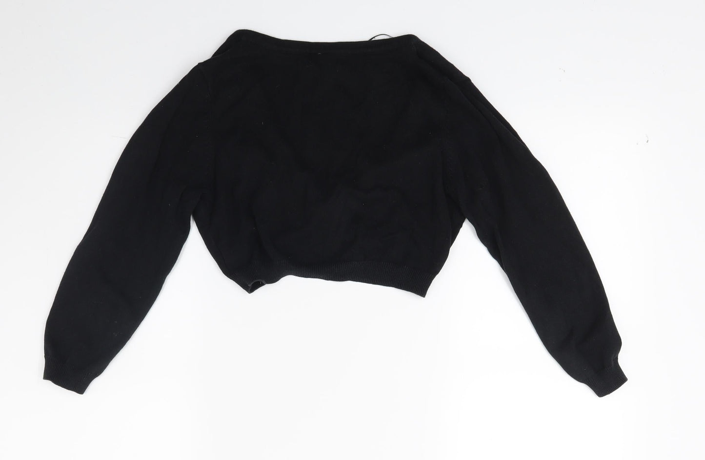 Divided Womens Black   Cardigan Jumper Size 8
