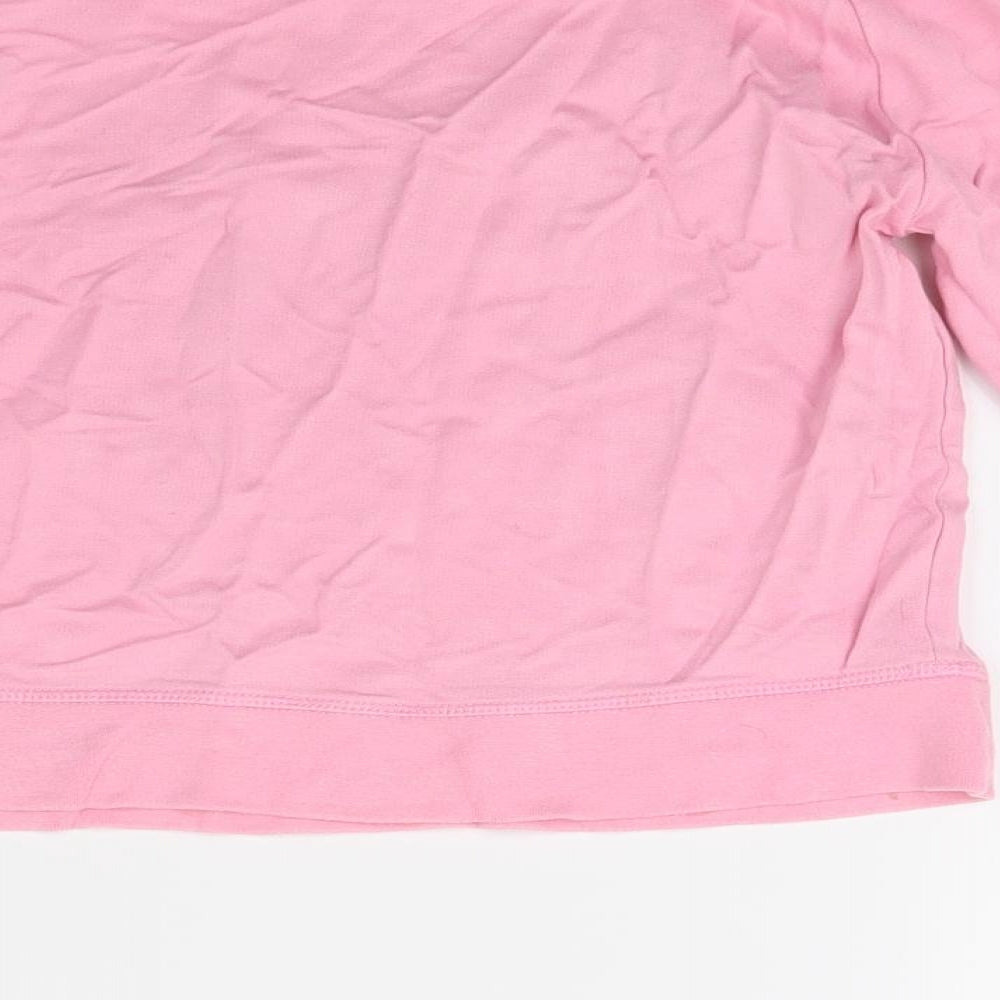 Pineapple Girls Pink   Pullover Sweatshirt Size 9-10 Years  - 79 Pineapple