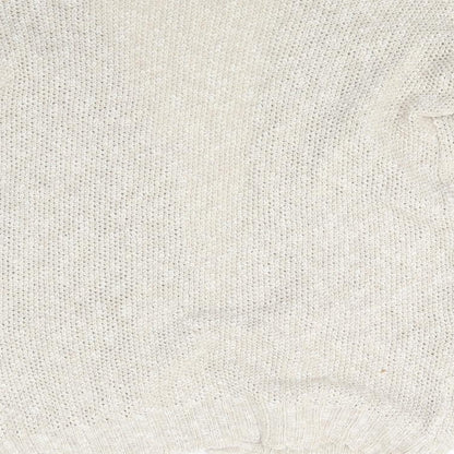 Next Womens Beige  Knit Pullover Jumper Size 10