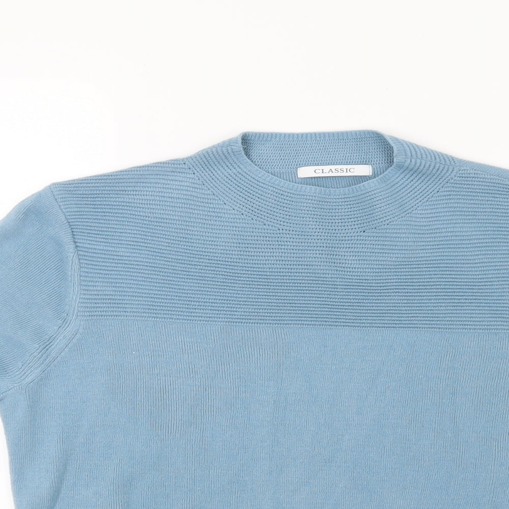 Marks and Spencer Womens Blue   Pullover Jumper Size 14