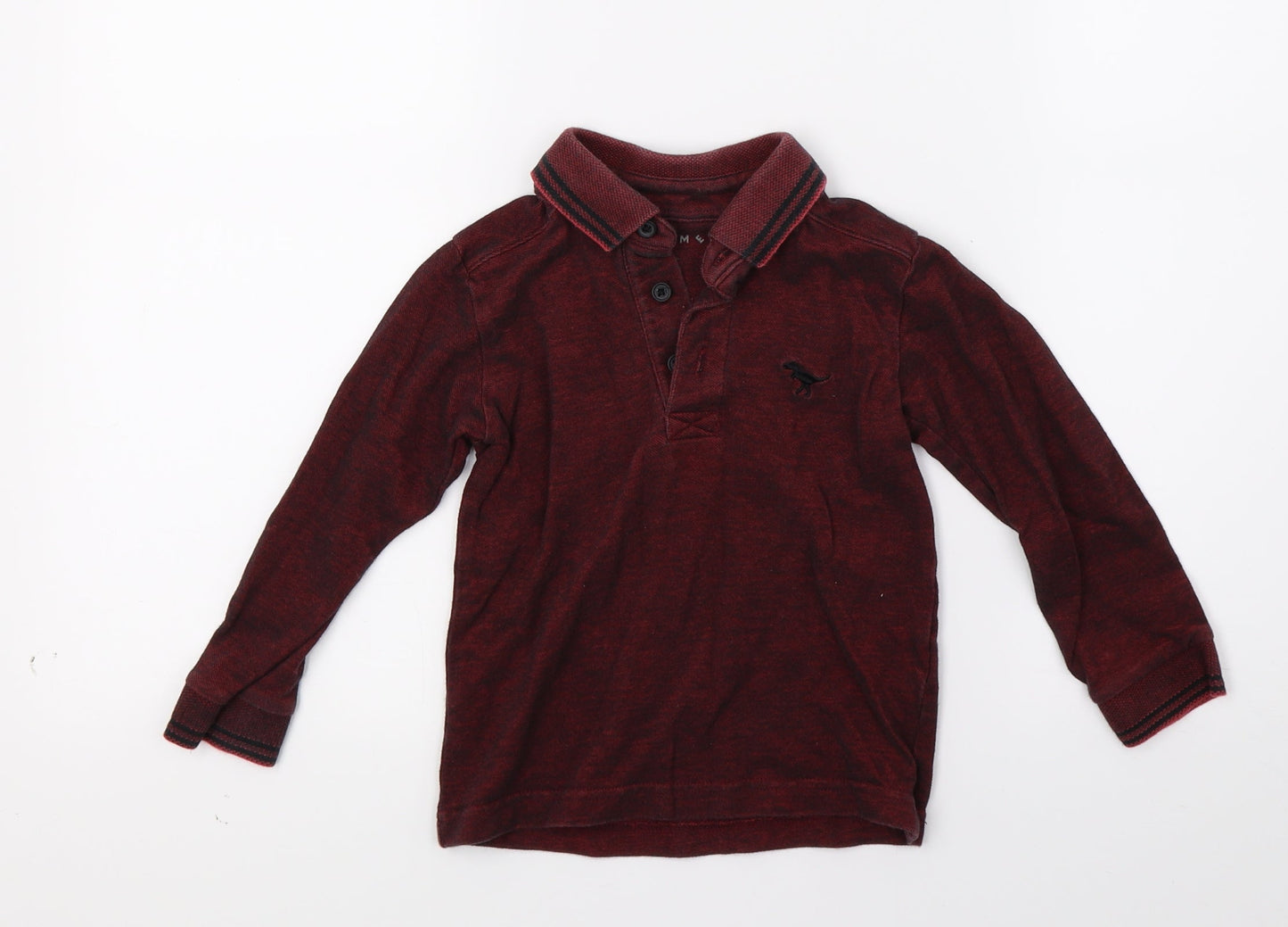 Nutmeg Boys Red   Basic Polo Size 2-3 Years