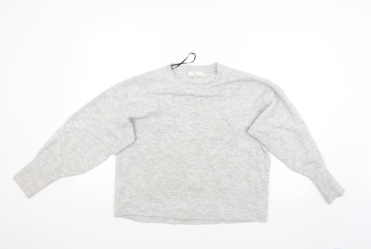 H&M Womens Grey   Pullover Jumper Size M