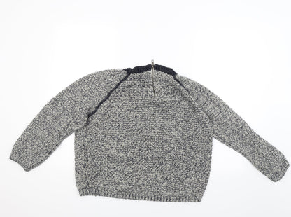 Marks & Spencer Womens Beige   Pullover Jumper Size 14