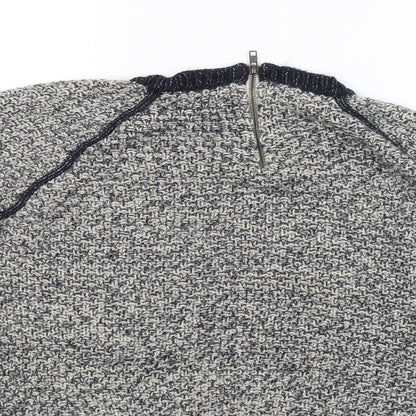 Marks & Spencer Womens Beige   Pullover Jumper Size 14