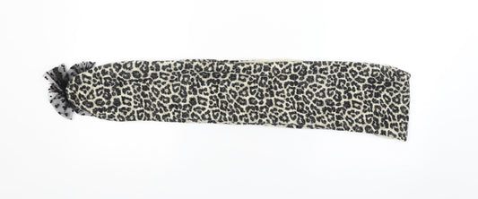 Kylie Womens Beige Animal Print   Scarf