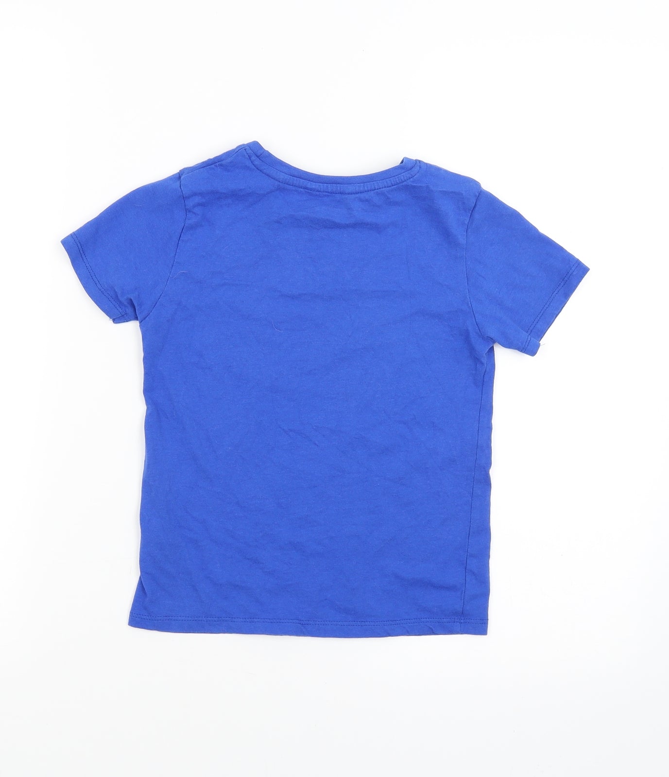 pep & co Boys Blue   Basic T-Shirt Size 6-7 Years