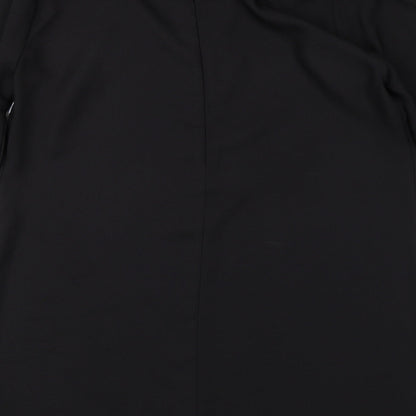 Brand and care label for Papaya women’s black shift, size UK 12