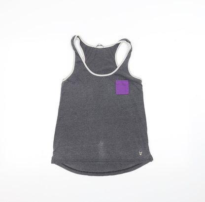Rupert & Buckley Clothing Womens Grey   Basic Tank Size 10