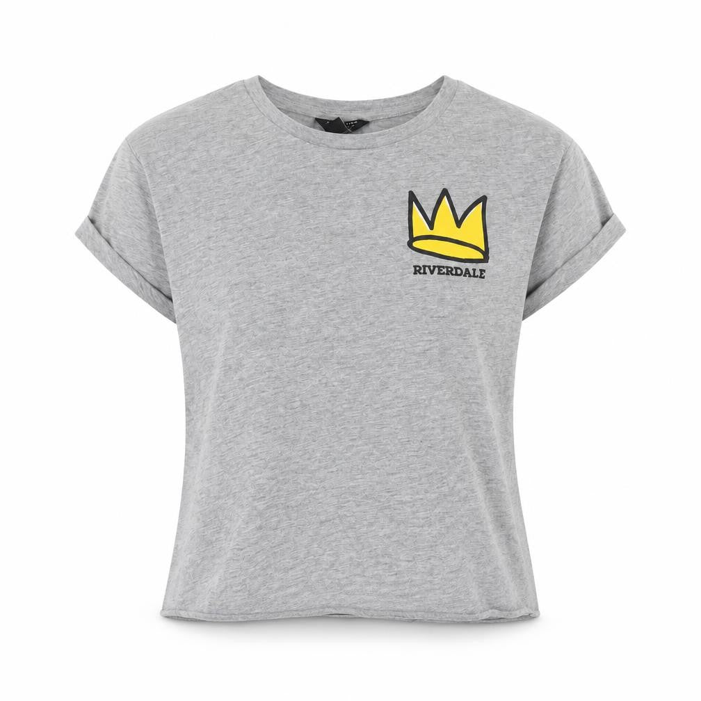 New Look Girls Grey   Basic T-Shirt Size 14-15 Years