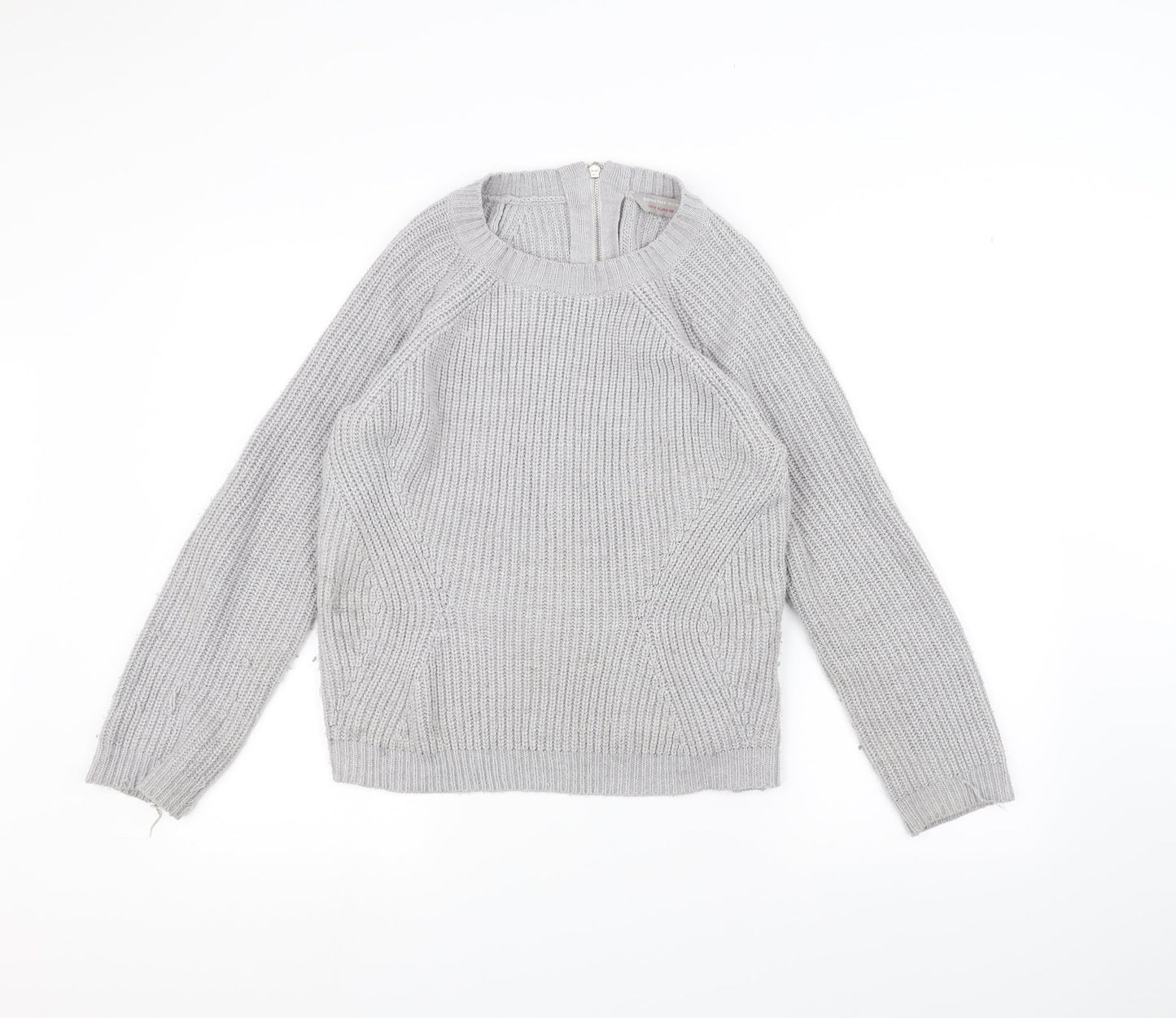 Dorothy Perkins Womens Grey   Pullover Jumper Size 8