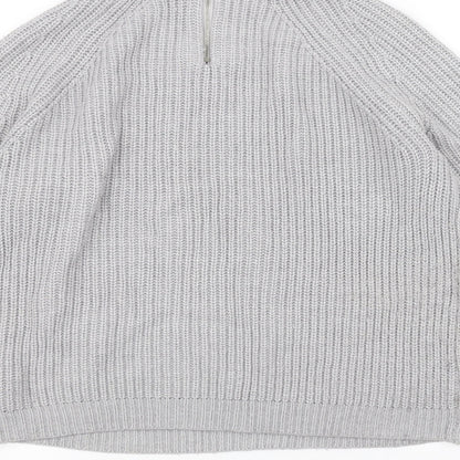 Dorothy Perkins Womens Grey   Pullover Jumper Size 8