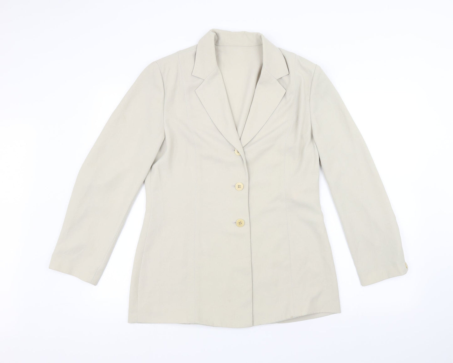 Anne Brooks Womens White   Jacket  Size 12