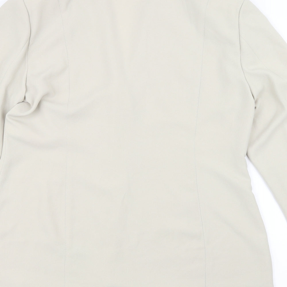 Anne Brooks Womens White   Jacket  Size 12