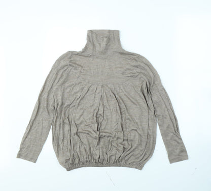 Mango Womens Beige   Pullover Jumper Size S