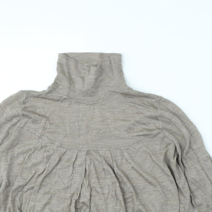 Mango Womens Beige   Pullover Jumper Size S