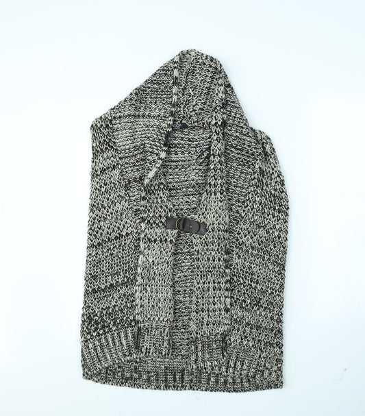 George Womens Black Herringbone  Jacket  Size 12