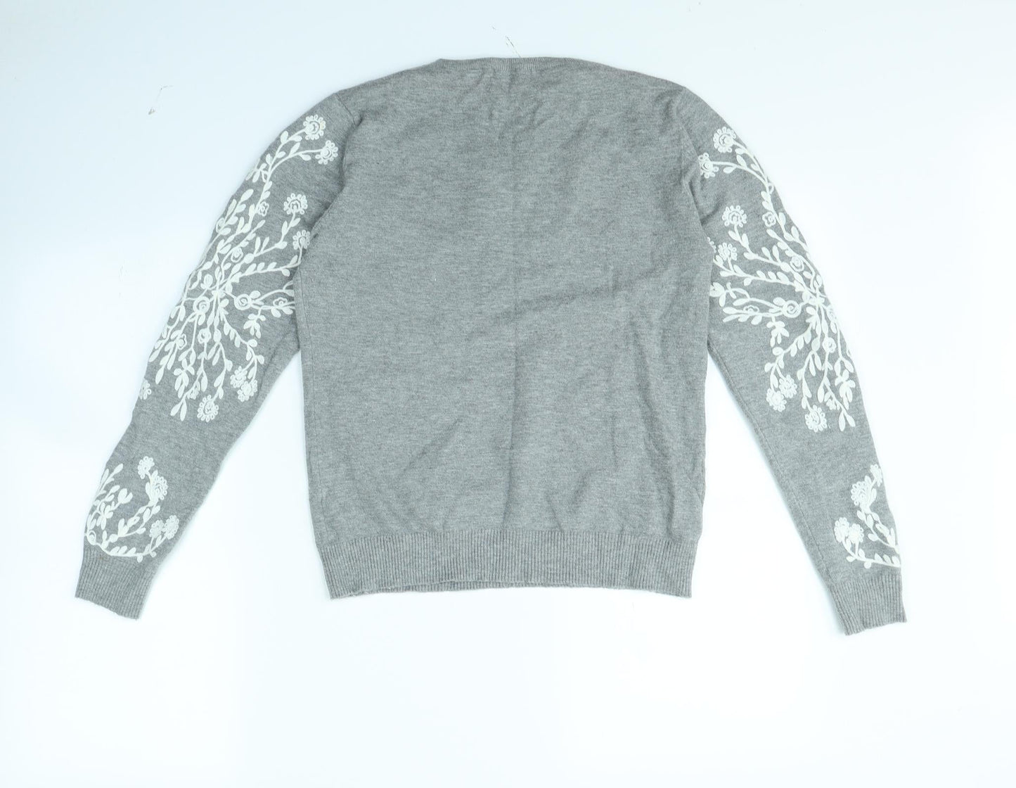 Kaleidoscope Womens Grey   Pullover Jumper Size 10