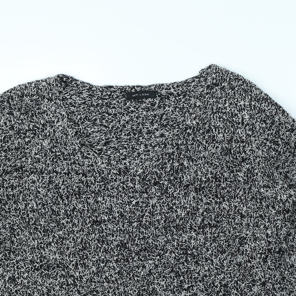 New Look Womens Black   Pullover Jumper Size 14
