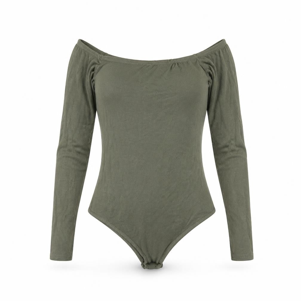 PRETTYLITTLETHING Womens Green   Bodysuit One-Piece Size 8