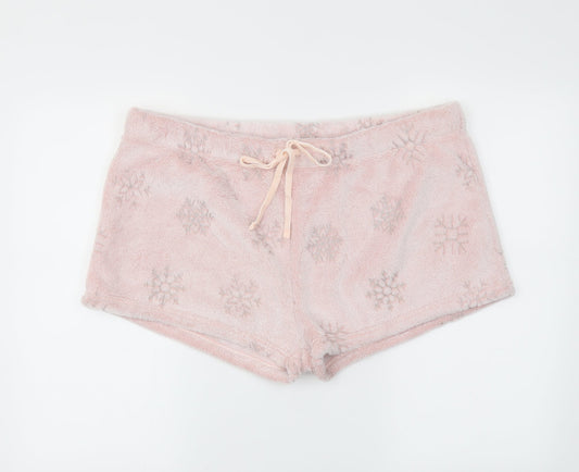 Boux Avenue Womens Pink   Sweat Shorts Size L