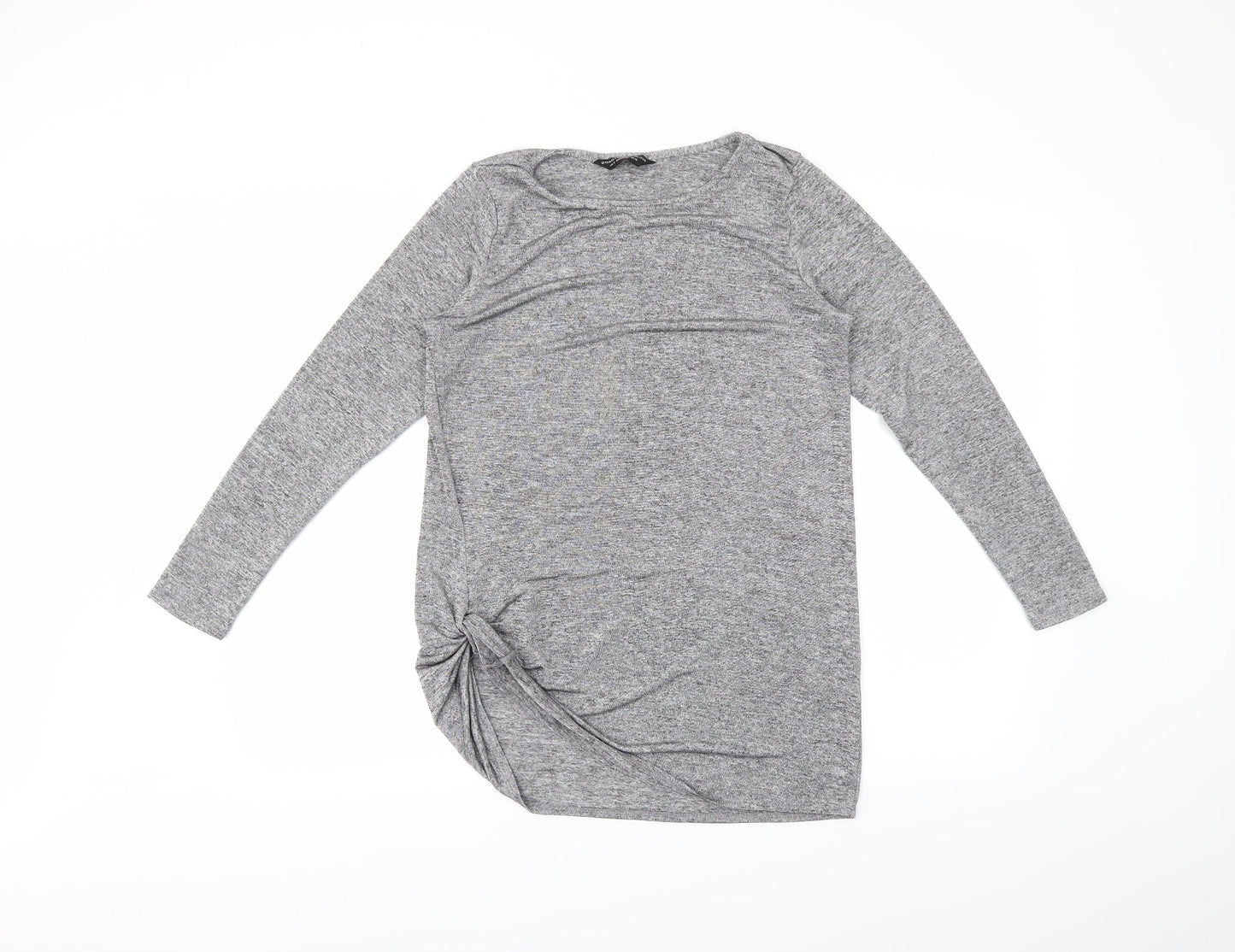 Dorothy Perkins Womens Grey   Basic Blouse Size 12
