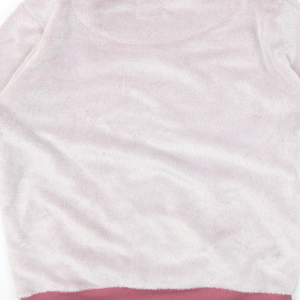 Disney Womens Pink Solid  Capri Pyjama Top Size XS  - disney
