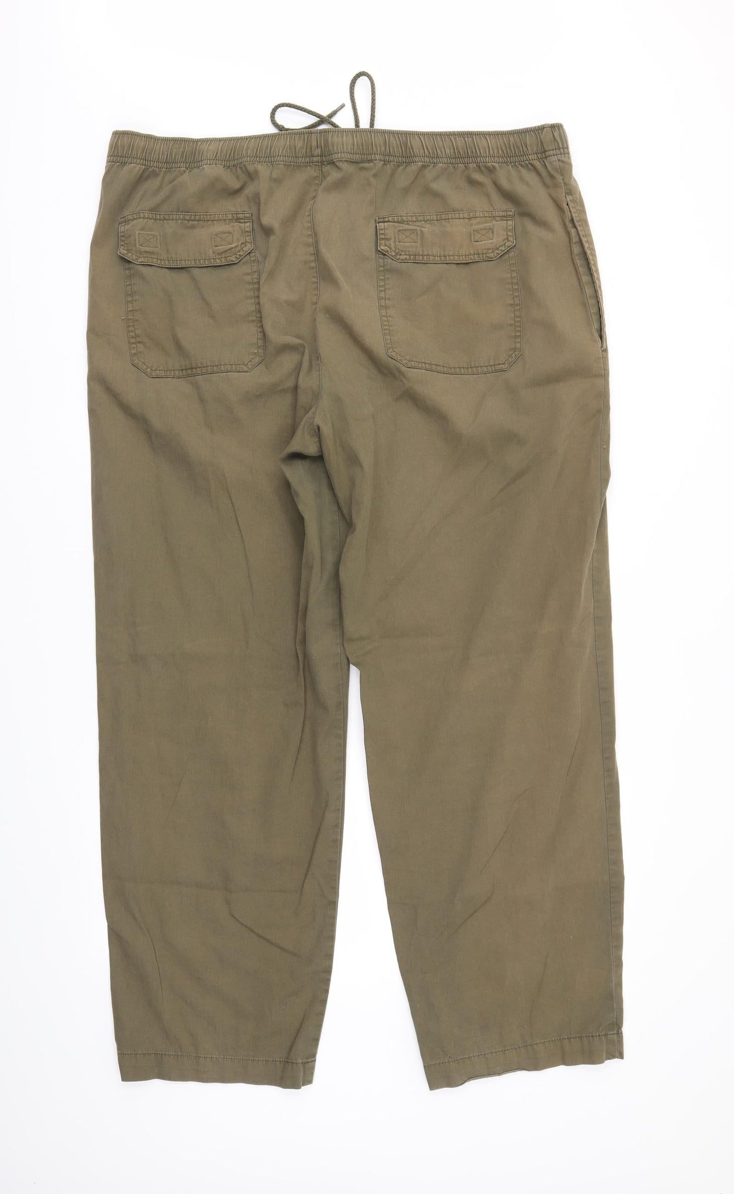 BHS Womens Brown   Chino Trousers Size L L28 in