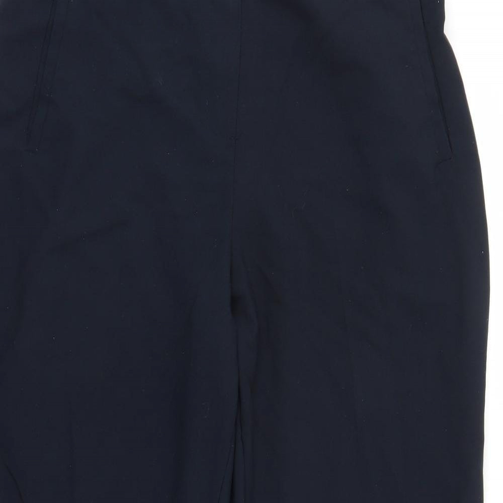 BHS Womens Blue   Trousers  Size 14 L25 in