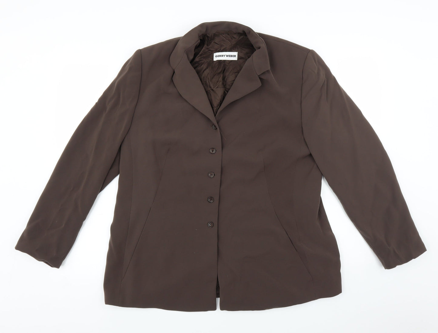 Gerry Weber Womens Brown   Jacket  Size 44