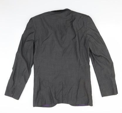Next Mens Grey   Jacket Suit Jacket Size 38