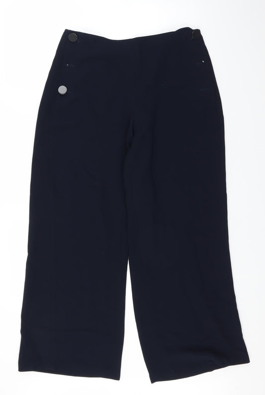 Marks and Spencer Womens Blue   Trousers  Size 16 L28 in