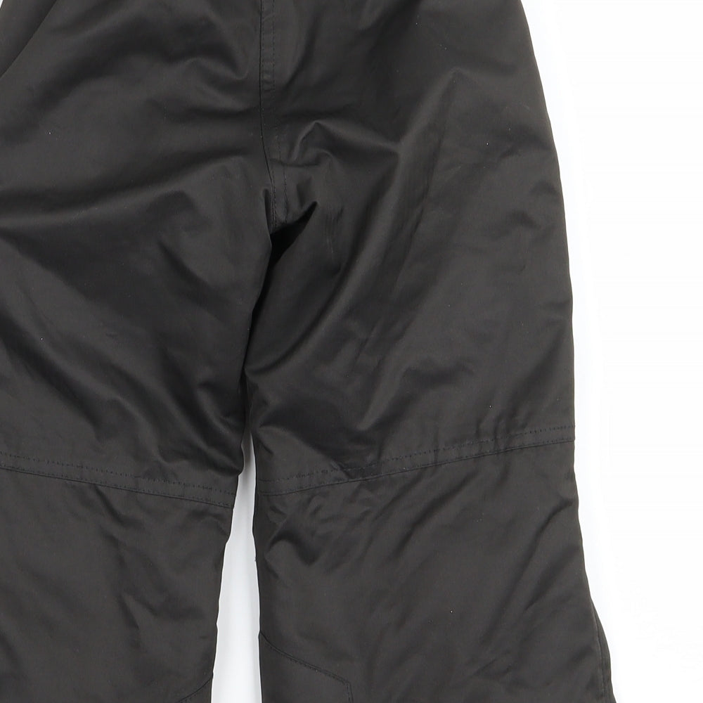edge Boys Black  Ramie  Trousers Size 3 Years