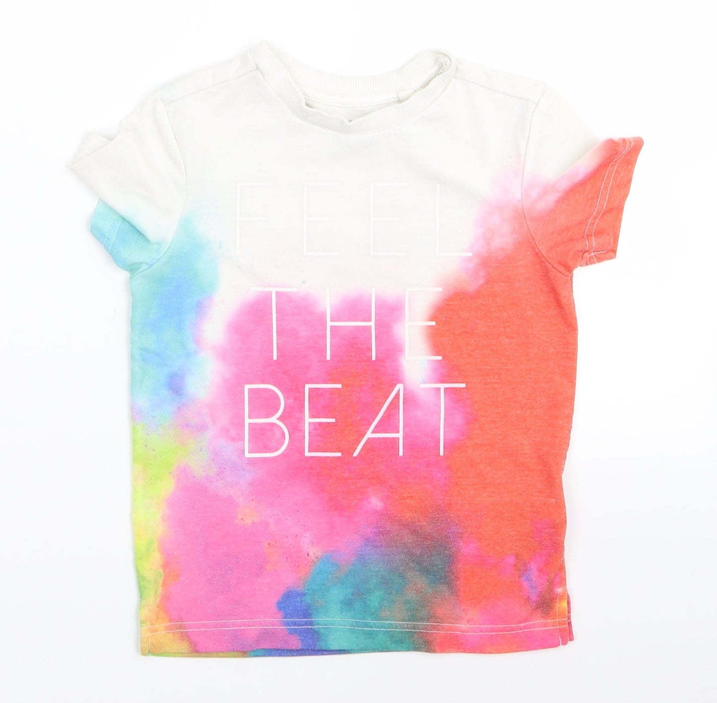 NEXT Boys Multicoloured   Basic T-Shirt Size 3 Years  - feel the beat