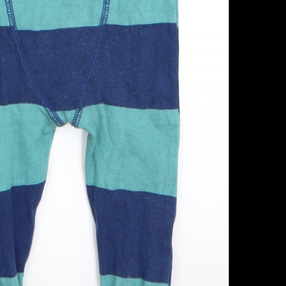 NEXT Baby Black Striped  Jogger Trousers Size 9 Months