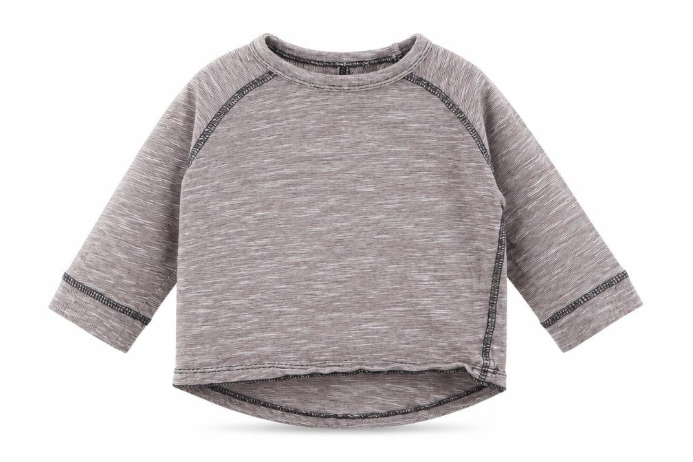 nexr Baby Grey   Basic T-Shirt Size 12 Months