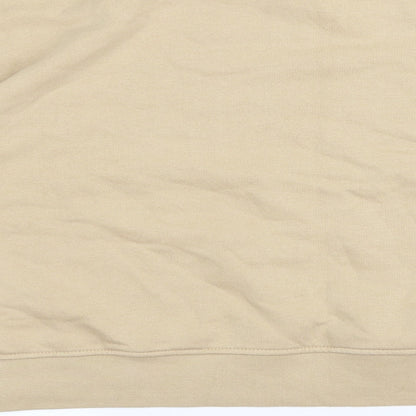 Preloved H&M Womens Beige   Pullover Jumper Size 4 - Label