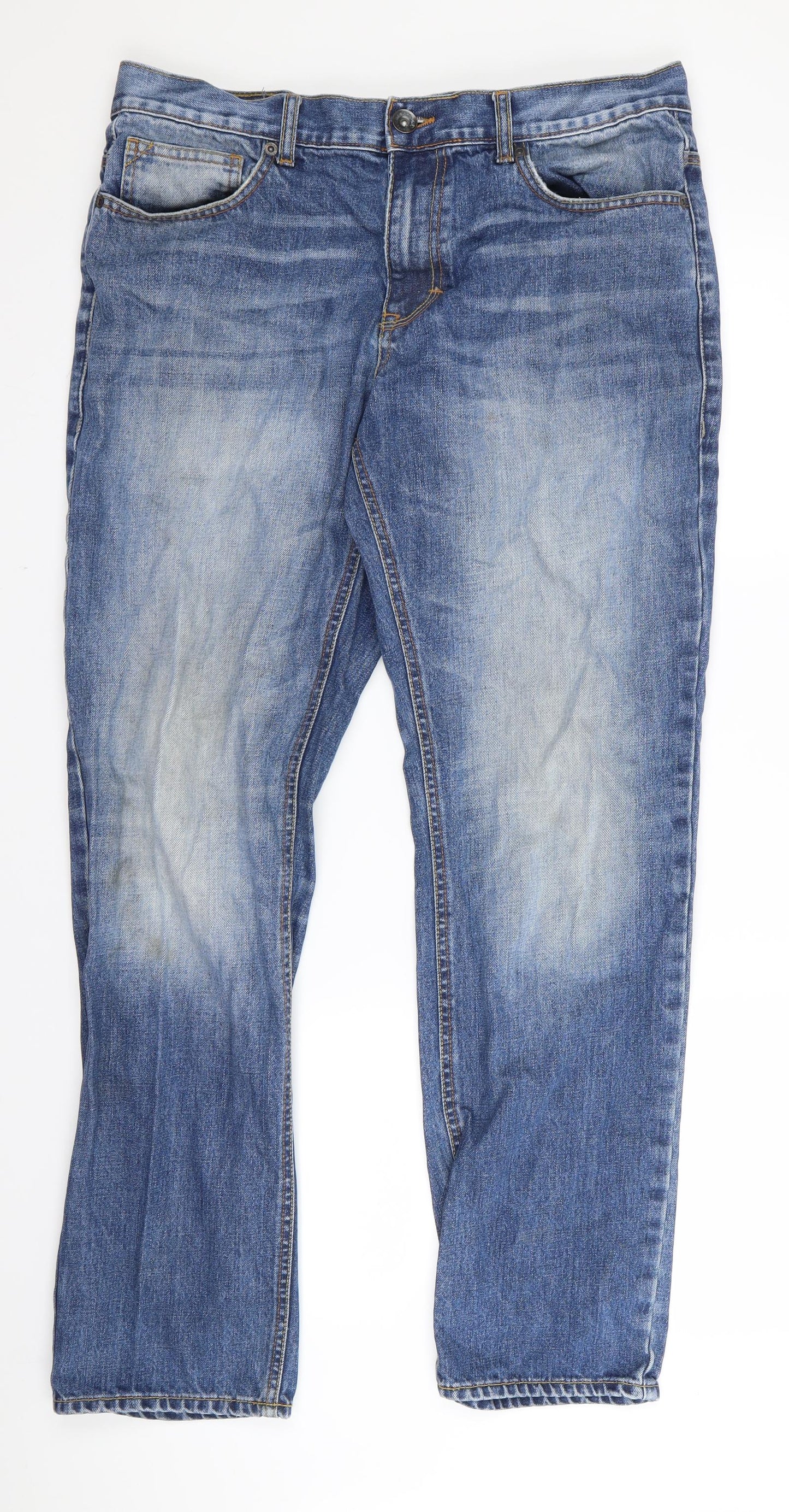 Preworn Womens Blue   Bootcut Jeans Size 32 L32 in