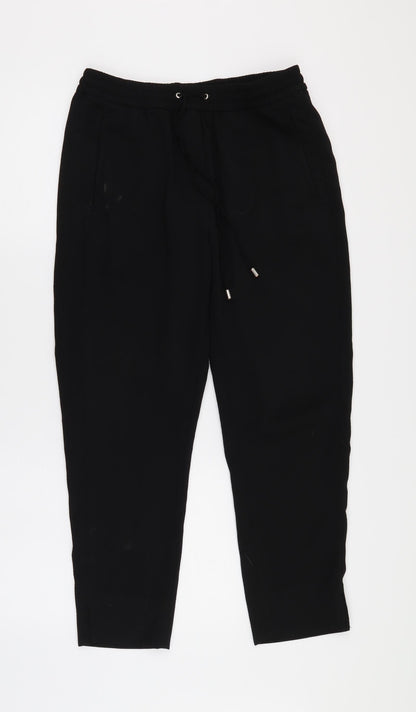Preloved H&M Womens Black   Trousers  Size 38 L25 in - Front