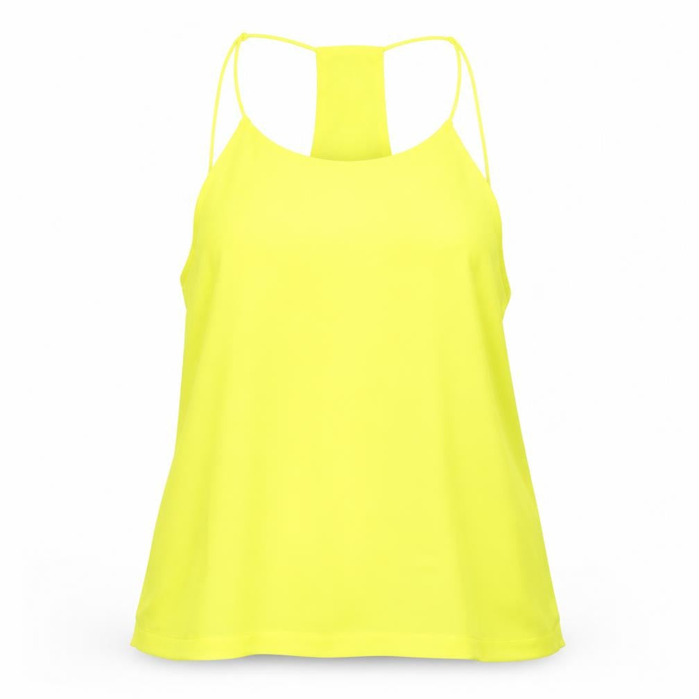 H&M Womens Yellow   Basic Blouse Size 34