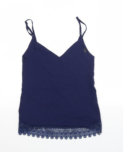 Club L Womens Blue   Basic Blouse Size 8