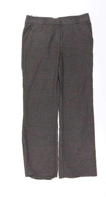 Preloved George Womens Brown   Trousers  Size 34 in L30 in - Front