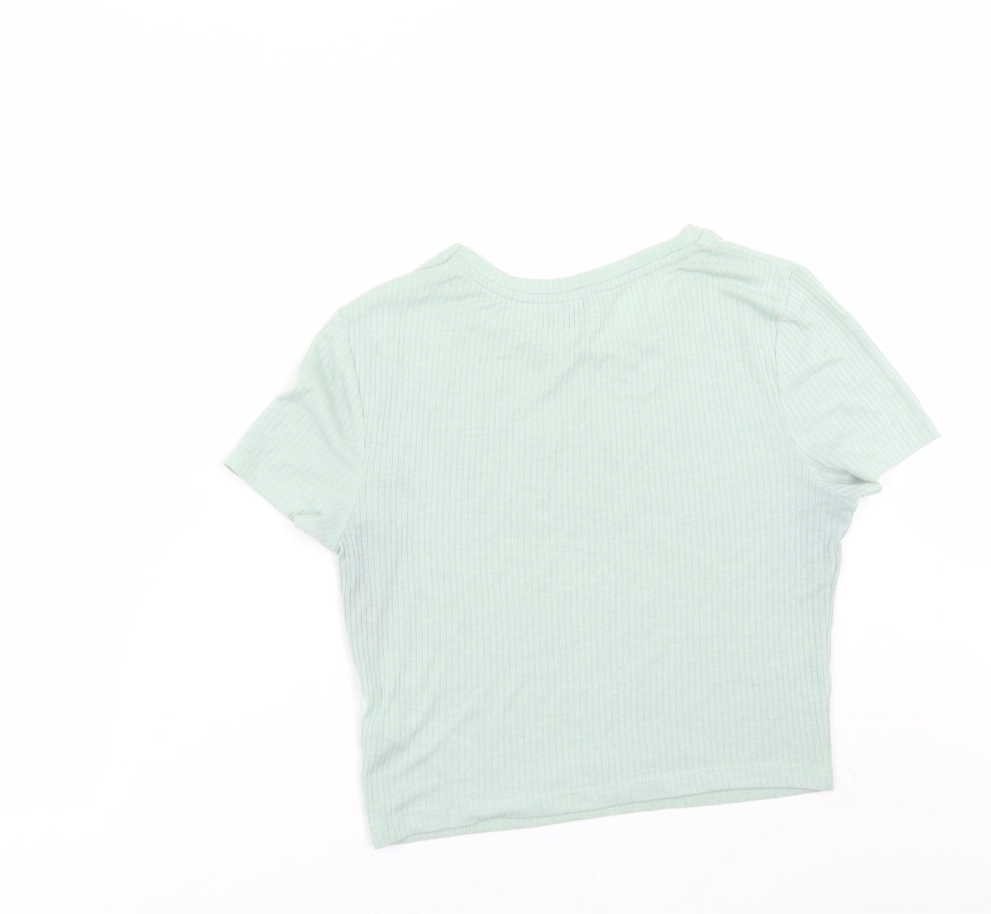 New Look Womens Green   Basic T-Shirt Size 10
