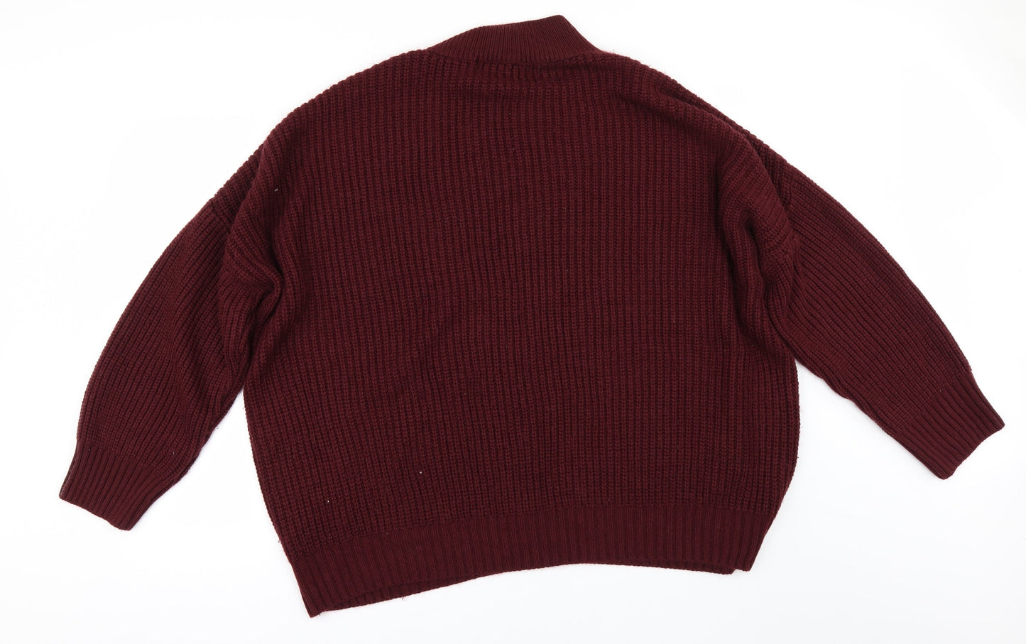 Primark Womens Red   Pullover Jumper Size XL
