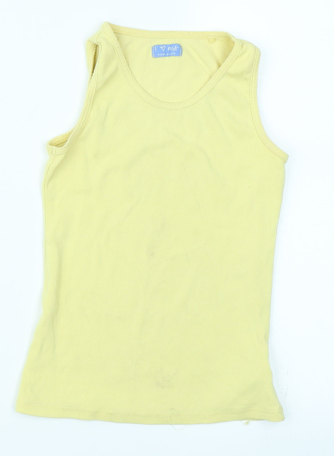 NEXT Girls Yellow   Basic Tank Size 10 Years