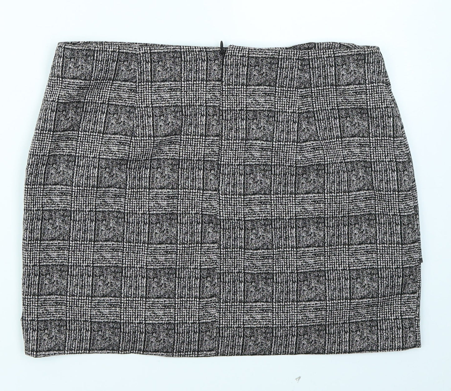 Preworn Womens Pink Plaid  A-Line Skirt Size 32 in
