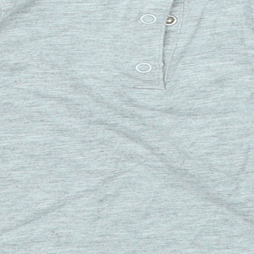 RR Boys Grey   Basic T-Shirt Size 12 Months